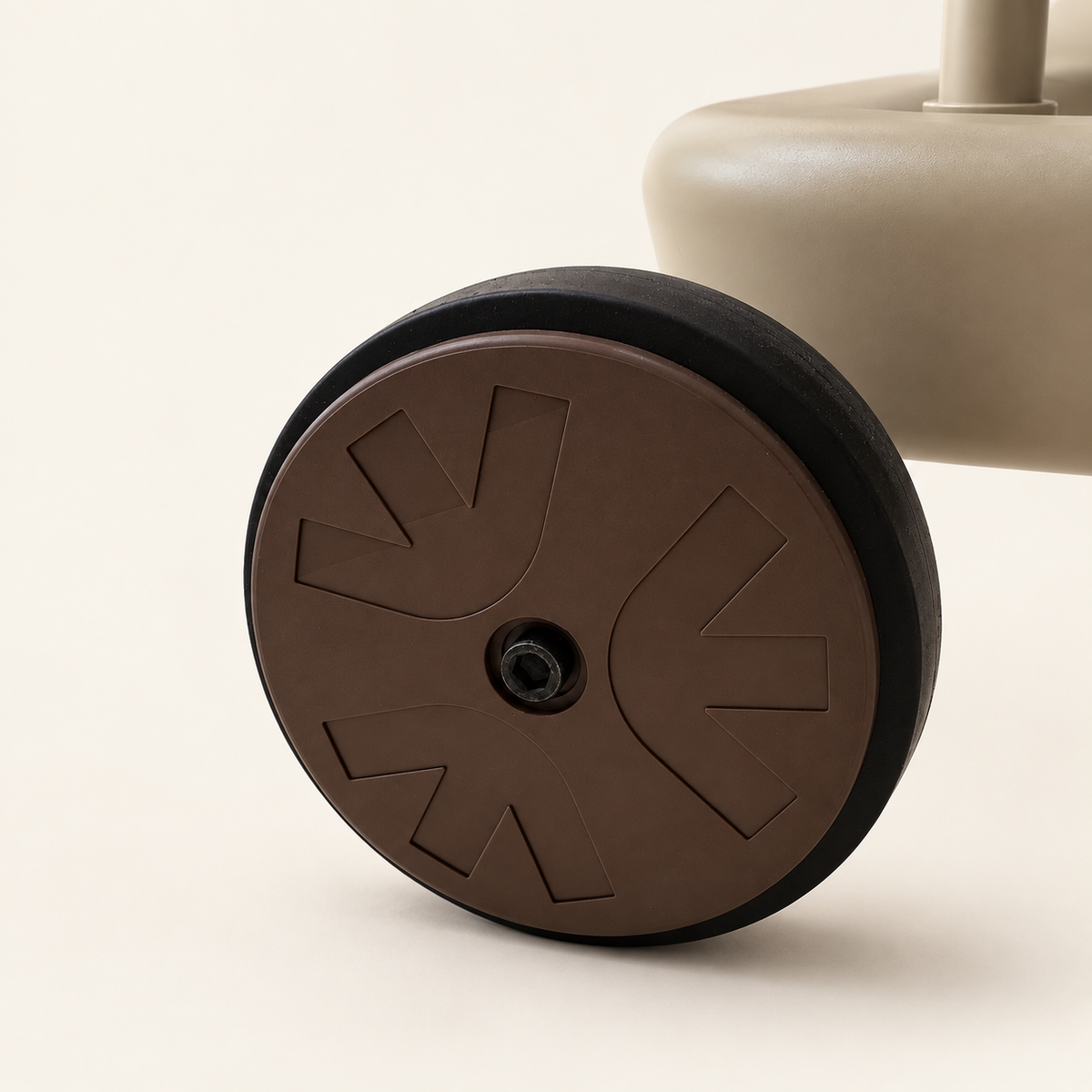 TerraFold BoulderWheel transport wheel detail