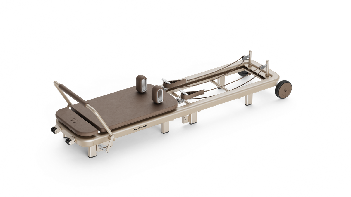 Terrafold Sable sand frame with brown carriage bed